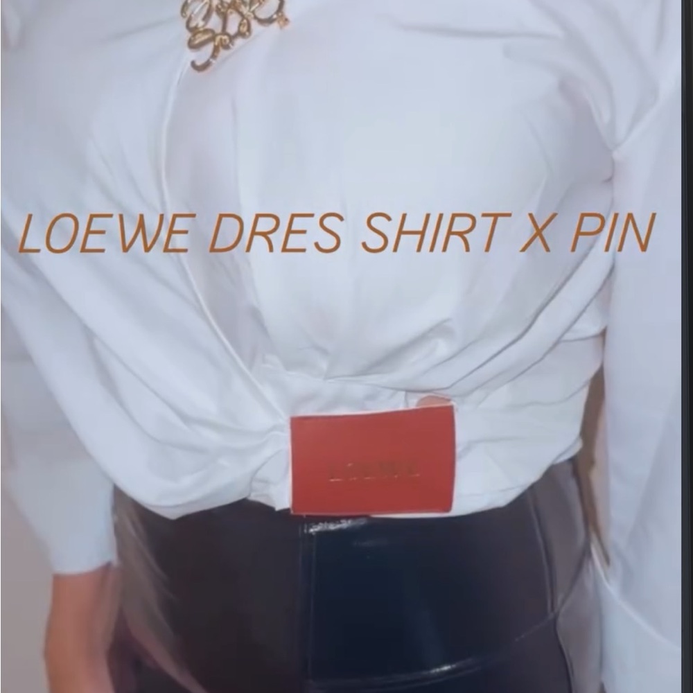 Loewe White Button Down Shirt